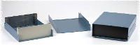 Hammond Electronics 1458B4B Instrumentbehuizing 101 x 152 x 101 Aluminium Blauw 1 stuk(s)
