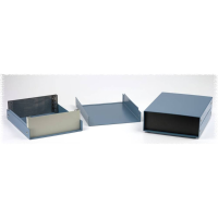 Hammond Electronics 1458VG3 Instrumentbehuizing 203 x 254 x 76.2 Aluminium Zwart 1 stuk(s)