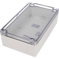 Hammond Electronics 1554FLGY Behuizing 119 x 89 x 45 ABS kunststof Lichtgrijs 1 stuk(s)
