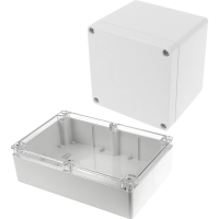 Hammond Electronics 1554RL2GYSL Behuizing 160 x 160 x 45 Polycarbonaat Lichtgrijs 1 stuk(s)