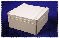 Hammond Electronics 1555N2GY Universele behuizing Polycarbonaat Grijs 1 stuk(s)