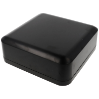 Hammond Electronics 1556HABK Universele behuizing 200 x 200 x 70 ABS kunststof Brandvertragend Zwart 1 stuk(s)