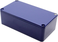 Hammond Electronics 1590B2CB Universele behuizing Aluminium spuitgietwerk Blauw 1 stuk(s)