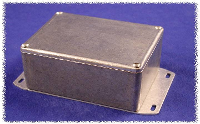 Hammond Electronics 1590CFBK Universele behuizing Aluminium Zwart 1 stuk(s)