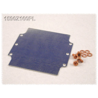 Hammond Electronics 1590Z150PL 1590Z150PL End plate Plaatstaal Natuur 1 stuk(s)