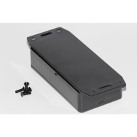 Hammond Electronics 1591AF2BK Universele behuizing 100 x 50 x 25 ABS Zwart 1 stuk(s)