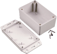 Hammond Electronics 1591XXBFLBK Universele behuizing 113 x 63 x 32 ABS Zwart 1 stuk(s)
