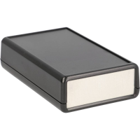 Hammond Electronics 1593BBALGY Handbehuizing 95 x 77 x 30 ABS kunststof, Aluminium Grijs 1 stuk(s)