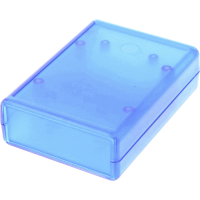 Hammond Electronics 1593VTBU Universele behuizing 105 x 60 x 30 ABS kunststof Blauw (transparant) 1 stuk(s)