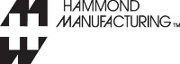 Hammond Electronics Eindplaat Aluminium Zwart (l x b x h) 16 x 107 x 35 mm 10 stuk(s)