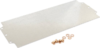 Hammond Electronics Lenskap Staal Zilver (l x b x h) 344 x 144 x 2.10 Mm 1 stuk(s)