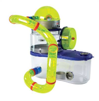 Hamsterkooi Space Command Geel / Blauw #95;_