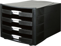 HAN Ladebox Impuls 1011 X 64 Lichtgrijs DIN A4, DIN C4 Aantal lades: 4