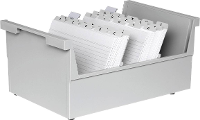 HAN 855 0 11 Ophangbak Lichtgrijs Aantal kaarten (max.): 1.000 Kaarten