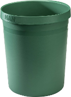 HAN GRIP KARMA 18198 05 Prullenbak 18 l (Ø x h) 31.2 Cm x 35 cm Kringloop kunststof Eco groen 1 stuk(s)
