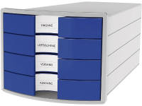 HAN Ladebox IMPULS 2.0 1012 14 Lichtgrijs DIN A4, DIN C4 Aantal lades: 4