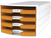 HAN Ladebox IMPULS 2.0 1013 51 Wit DIN A4, DIN C4 Aantal lades: 4