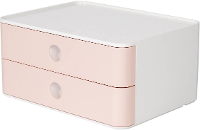 HAN Ladebox SMART BOX ALLISON 1120 86 Roze, Wit Aantal lades: 2