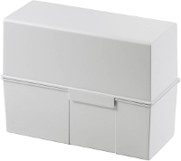 HAN 975 11 Kaartenbox Lichtgrijs Aantal kaarten (max.): 500 Kaarten DIN A5 liggend