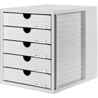 HAN Systembox 1450 11 Ladebox Lichtgrijs DIN A4, DIN C4 Aantal lades: 5