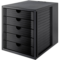 HAN SYSTEMBOX KARMA 14508 13 Ladebox Zwart DIN A4, DIN C4 Aantal lades: 5