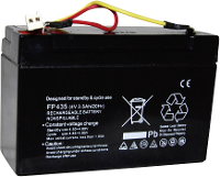 Beltrona Handlampaccu Vervangt originele accu HB90A 4 V 3400 mAh