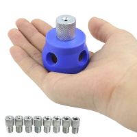 Handmatige houtbewerkings rechtshoek boorlocator verticale machine met maatbereik van 3 mm tot 10 mm Cirkelvormige Pen P