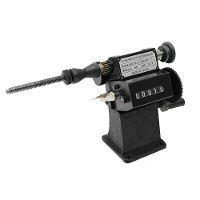 Handmatige spoel winder telmachine gietijzeren frame stalen tandwiel draaddiameter 02 26mm mechanische wikkeltool betrou