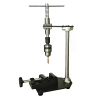 Handmatige verticale tappersmachine schuifrail diameter 12MM klemmen bereik 1,5 10MM verstelbare tapmoersleutel desktop