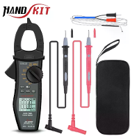 ES Stock AC DC Digitale Tang Amperemeter Multimeter Pinza Amperimetrica True RMS Hoge Precisie Capacantie NCV Ohm Hz Tes