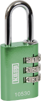Hangslot Kasp K10530GRED Groen Cijferslot