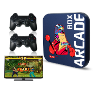 Arcade Box Videogameconsole PS1 DC Naomi 64GB Classic Retro 33000+ Games Super Console 4K HD Display met gamecontroller