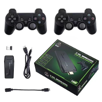 Hanhibr M8 Video Game Console 64G Ingebouwde 10000 Games Retro Handheld Game Console met Dual Player Joystick Gamepad 4K