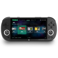 HANHIBR Trimui Smart Pro 4,96Inch IPS scherm 256GB handheld gameconsole open source ingebouwd 26 emulators 13000 games 5