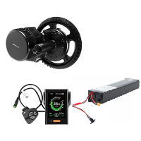 [EU Direct] BAFANG BBS01B 36V 250W Middenmotor Ombouwset voor Elektrische Fiets 52T DIY E bike Motorkit 36V 7.8Ah 280.8W