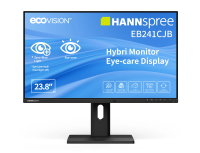 Hannspree EB241CJB LED monitor Energielabel E (A   G) 60.5 Cm (23.8 Inch) 1920 x 1080 Pixel 16:9 6 ms HDMI, DisplayPort, USB C, USB A, USB B TN LCD