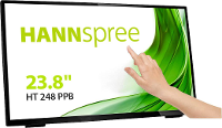 Hannspree HT248PPB LCD monitor Energielabel D (A   G) 60.5 Cm (23.8 Inch) 1920 x 1080 Pixel 16:9 8 ms Microfoonaansluiting
