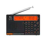 HanRongDa HRD 757 W3 draagbare multi band radio met LED zaklamp en SOS alarm bluetooth mediaplayer ondersteuning TF kaar