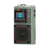 Hanrongda HRD 787DAB Draagbare DAB radio FM Bluetooth Digitale radio met MP3  speler Ondersteunt TF kaart afspelen Radio