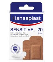 Hansaplast Pleisters Sensitive Strips   Medium