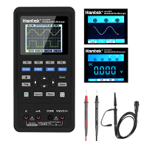 Hantek 3in1 Digitale Oscilloscoop + Golfvormgenerator + Multimeter Draagbare USB 2 Kanalen 40 mhz 70 mhz LCD Display Tes