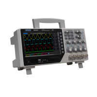 Hantek DSO4204B Digitale Opslag Oscilloscoop 4 Kanalen 200MHz bandbreedte 7inch DSO4204B 1GSa/s Record Lengte 64K