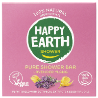 Happy Earth Pure Shower Bar Lavender Ylang