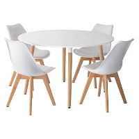 Happy Garden Tafel en stoelen   Wit   MDF