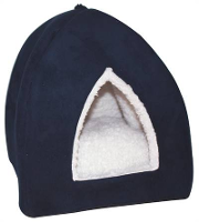 Happy Pet Kattenmand Iglo Blauw #95;_35x35x38 Cm 2st