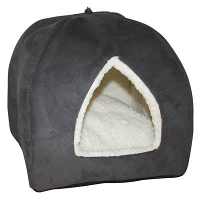Happy Pet Kattenmand Iglo Grijs #95;_38x35x35 Cm