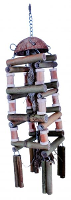 Happy Pet Nature First Speelgoed Papegaai Coco Reel Tower 69x15x15 Cm