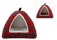 Happy Pet Tartan Kattenmand Iglo Rood #95;_