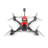 Happymodel Crux35 Analoog / Crux35 Digitaal HD 150mm 3,5 Inch 4S Ultralichte FPV Racing Drone BNF met Caddx Nebula Nano