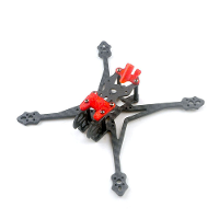 Happymodel Crux35 Reserveonderdeel 150 mm Wielbasis 3K Carbon Fiber 3.5 Inch Frame Kit voor RC FPV Racing Drone